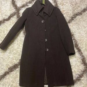 Soia & Kyo brown long jacket. Never worn with tags attached.